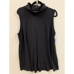 NEW! FLX Urban Commuter Affirmation Sleeveless Dress XL with Pockets Black‎